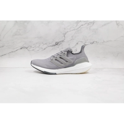 Adidas Ultra Boost 2021 Light Grey White 01