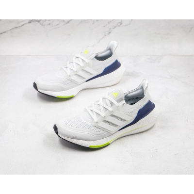 Adidas Ultra Boost 2021 White Blue 02