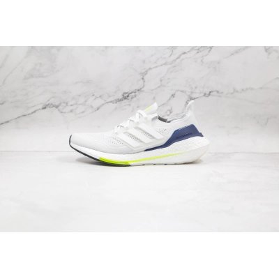 Adidas Ultra Boost 2021 White Blue 01