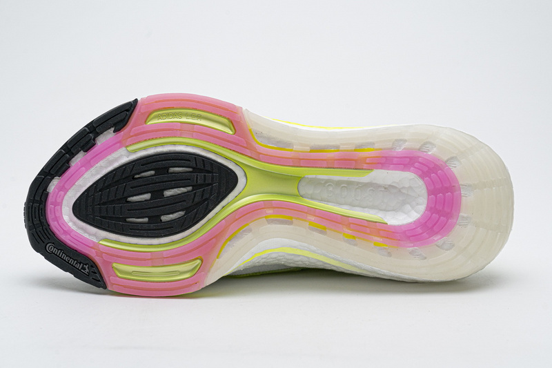 Adidas Ultra Boost 2021 White Grey Yellow