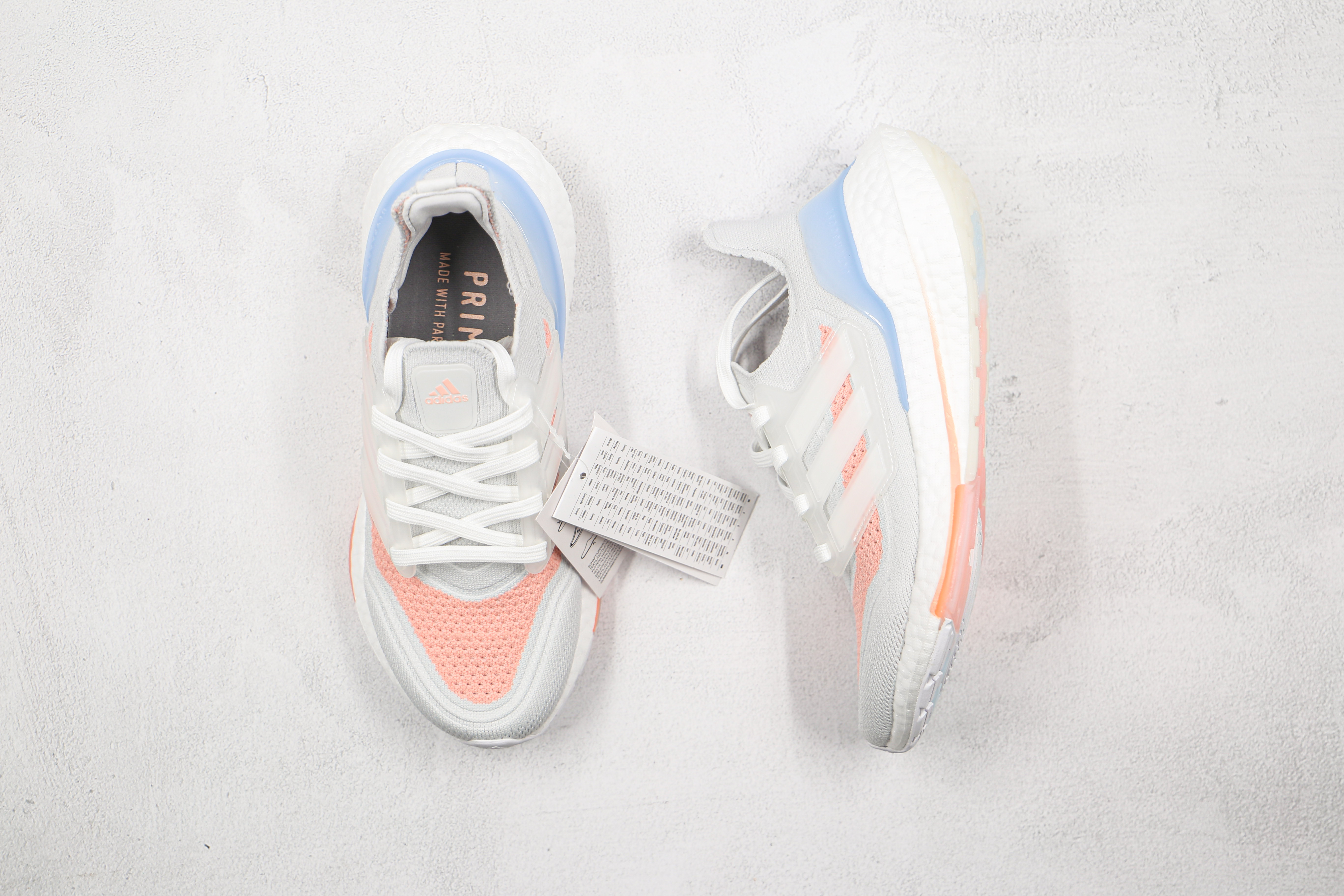 Adidas Ultra Boost 21 White Pink