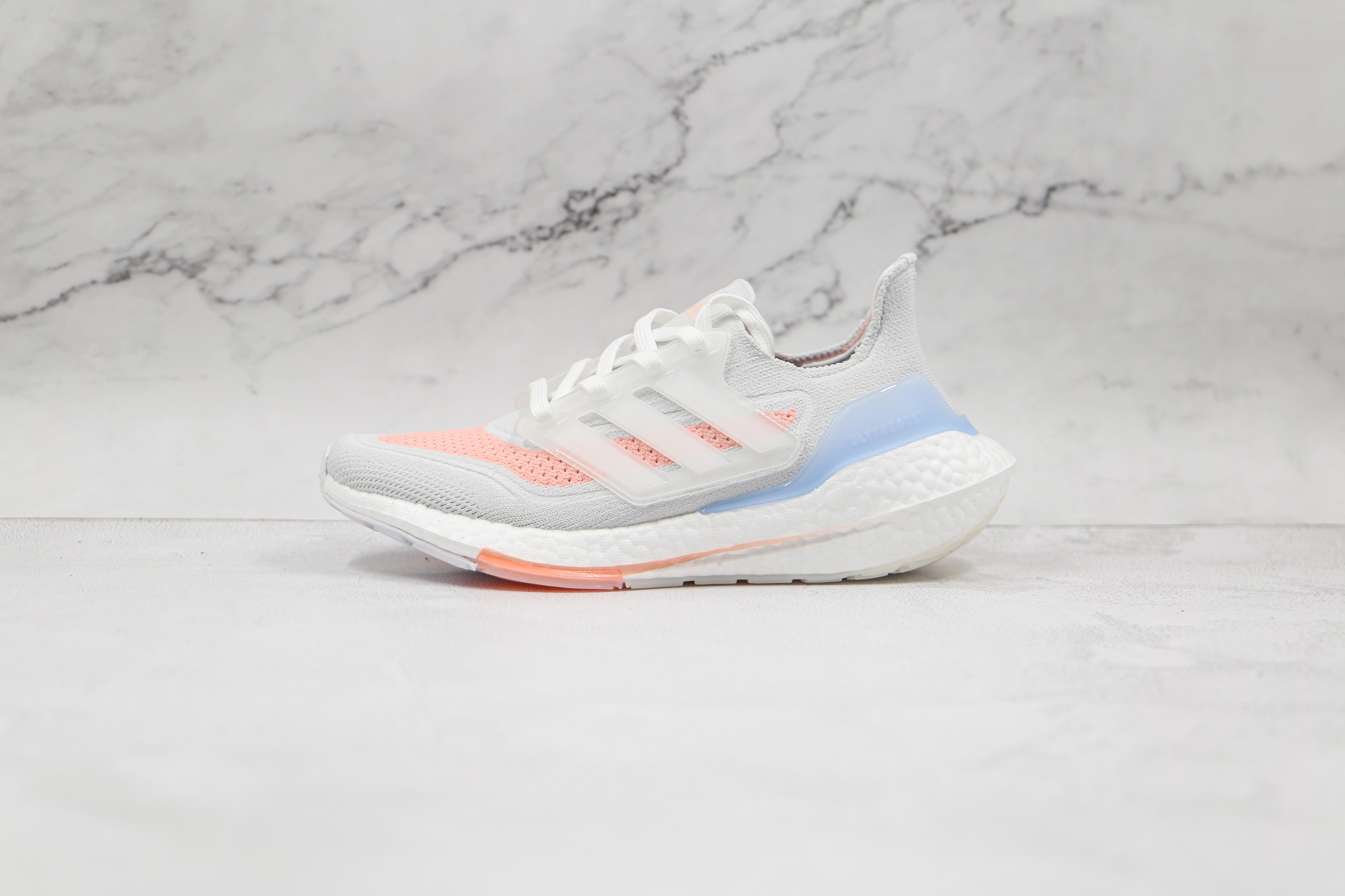 Adidas Ultra Boost 21 White Pink