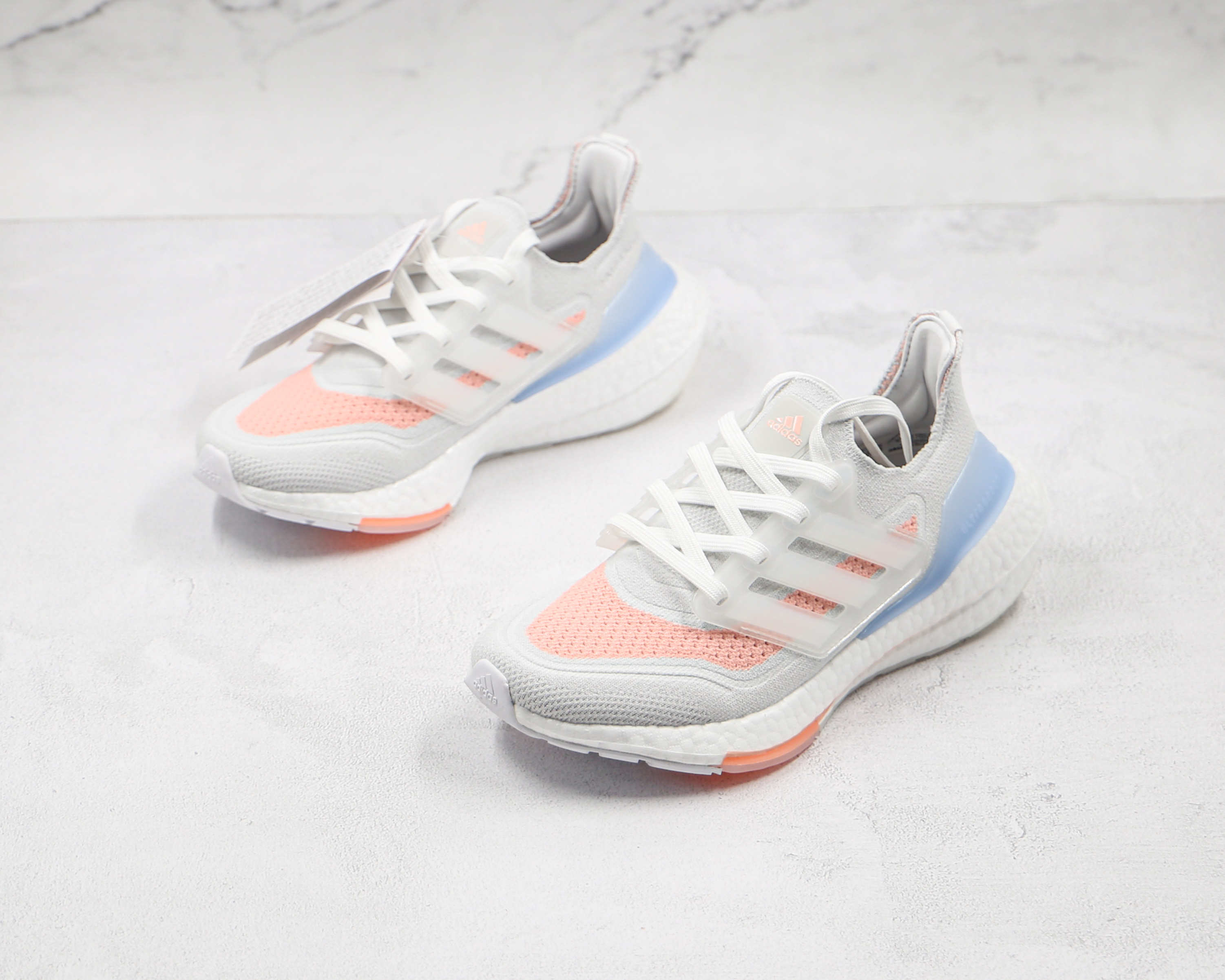 Adidas Ultra Boost 21 White Pink