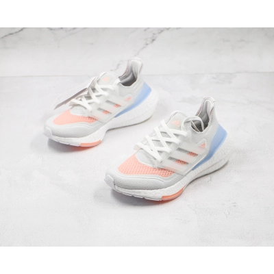Adidas Ultra Boost 21 White Pink 02