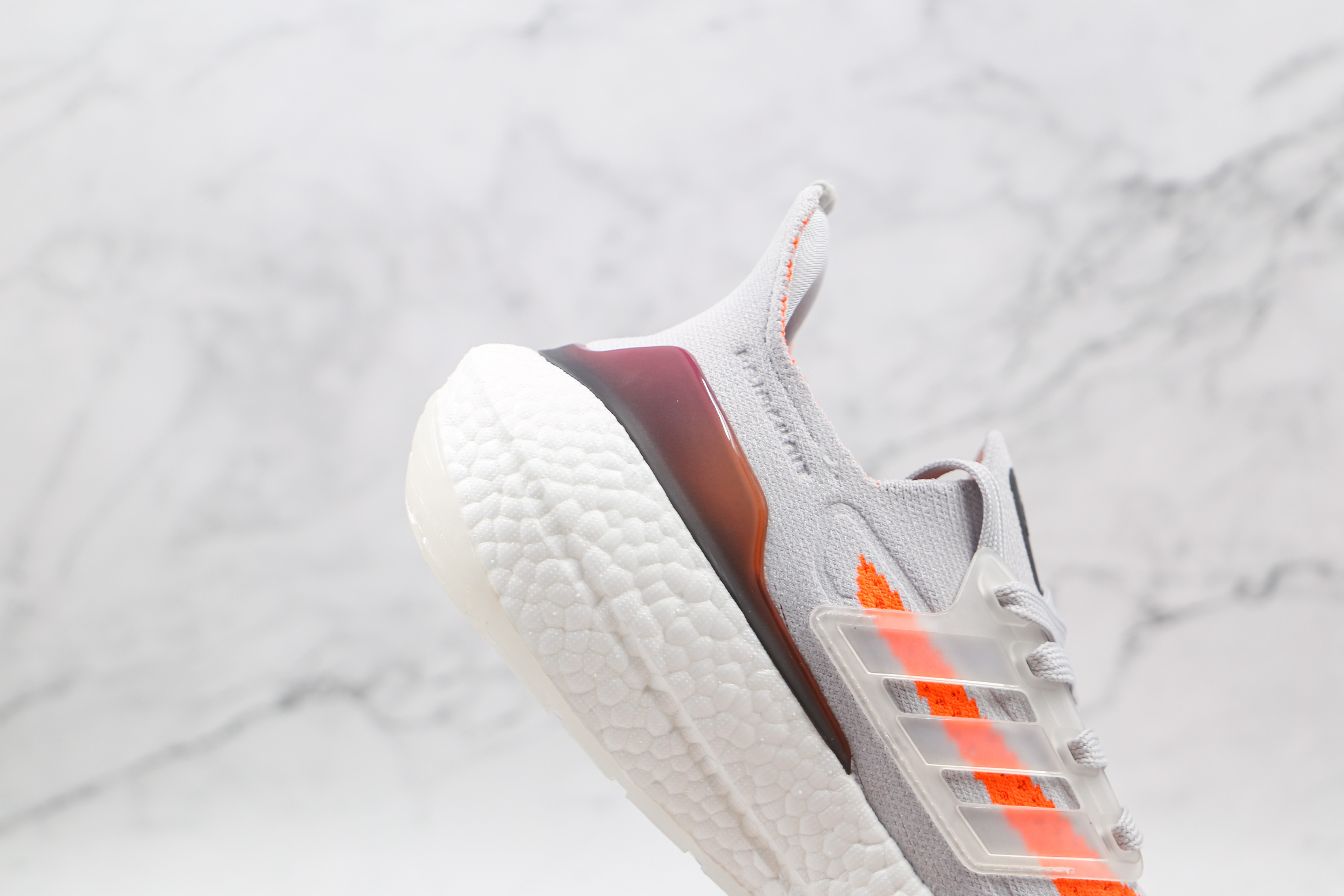 Adidas Ultra Boost 21 Dash Grey Screaming Orange