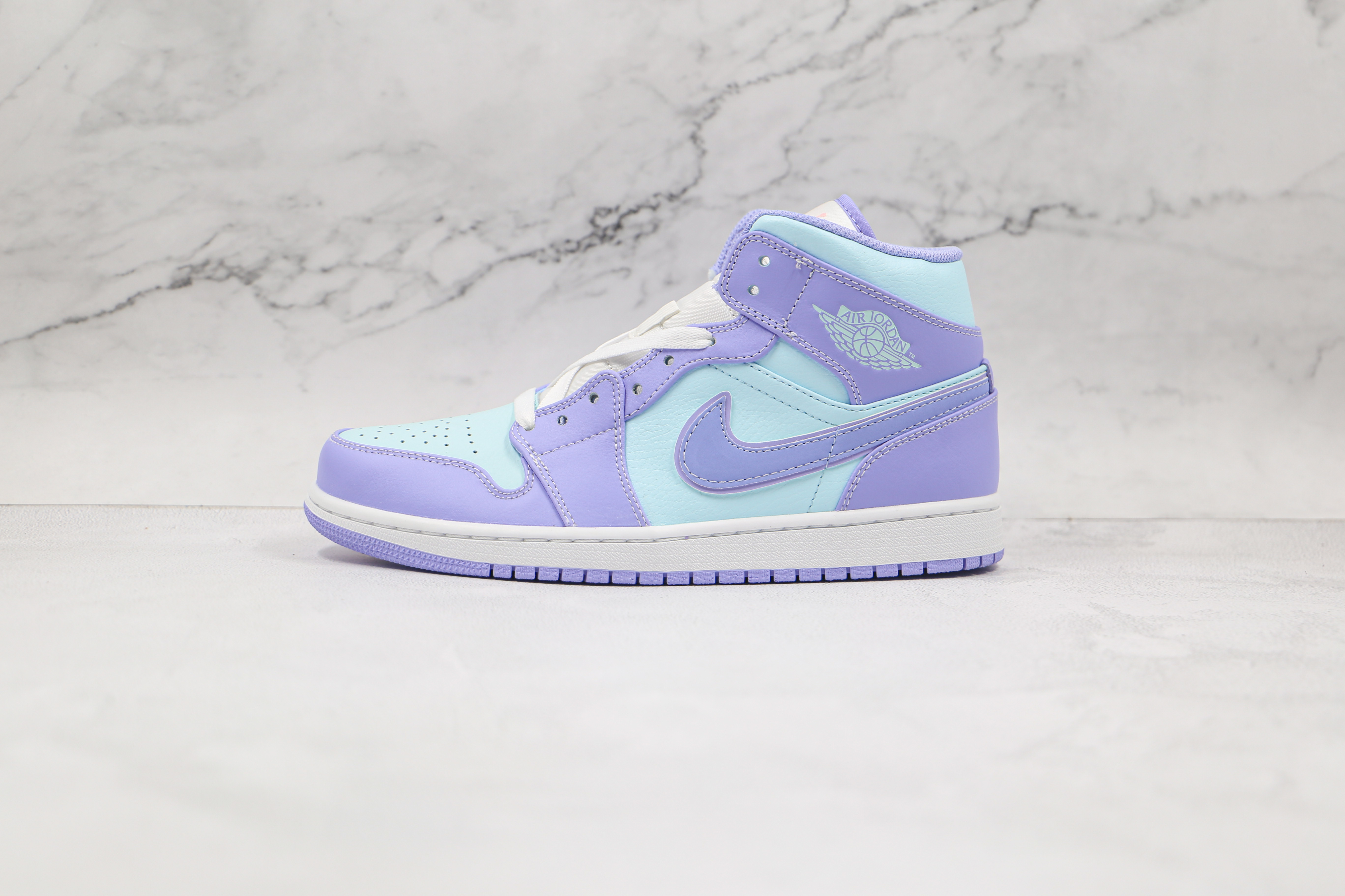 Air Jordan 1 Mid Purple Pulse
