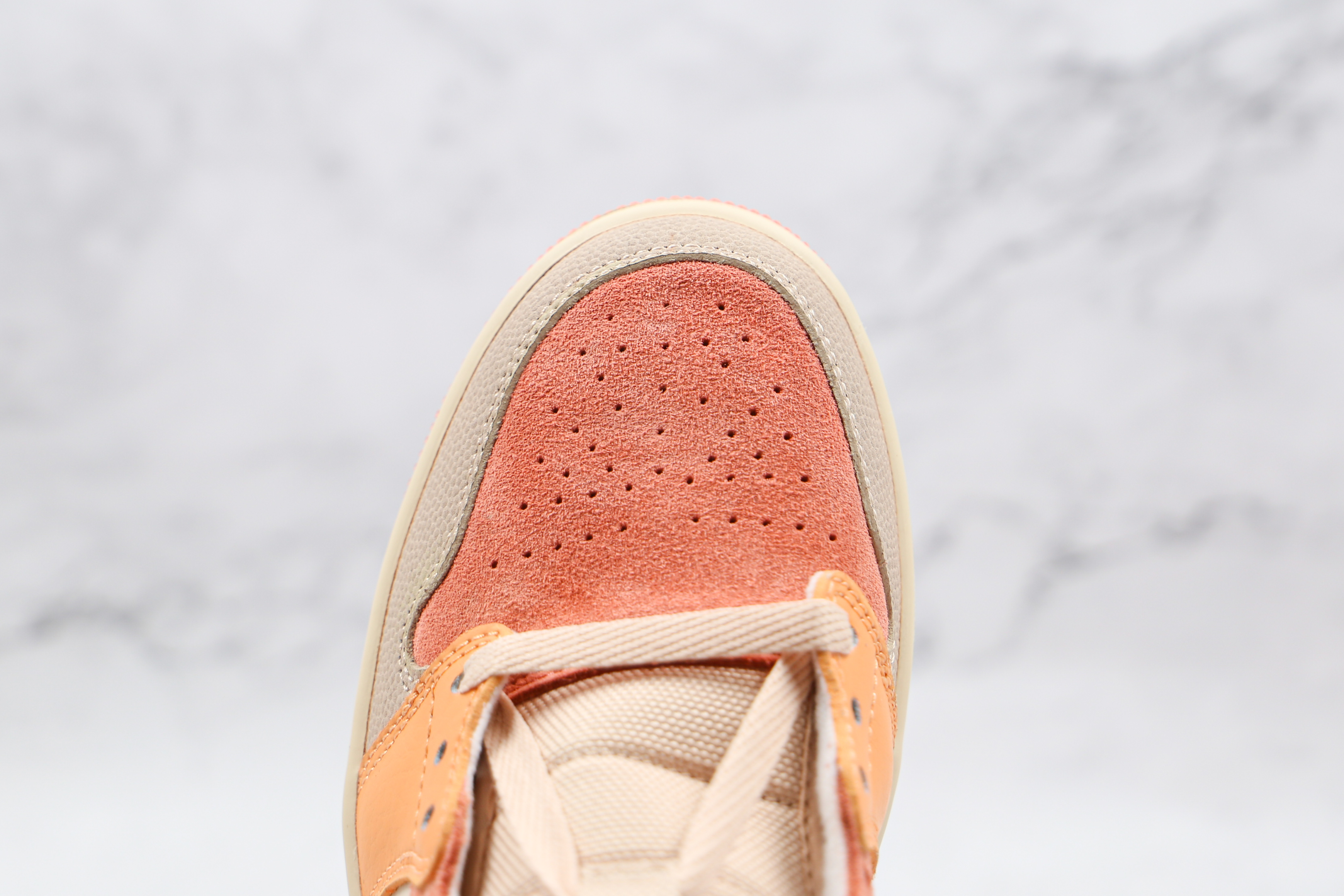 Air Jordan 1 Mid Apricot Orange