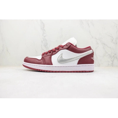 Air Jordan 1 Low “Bordeaux” 01
