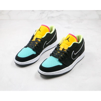 Air Jordan 1 Low SE Pink Orange Blue 02