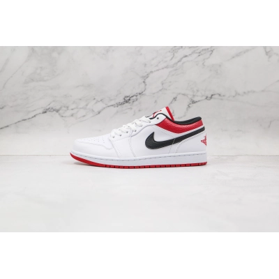 Air Jordan aj1 Low White Red Chicago 01