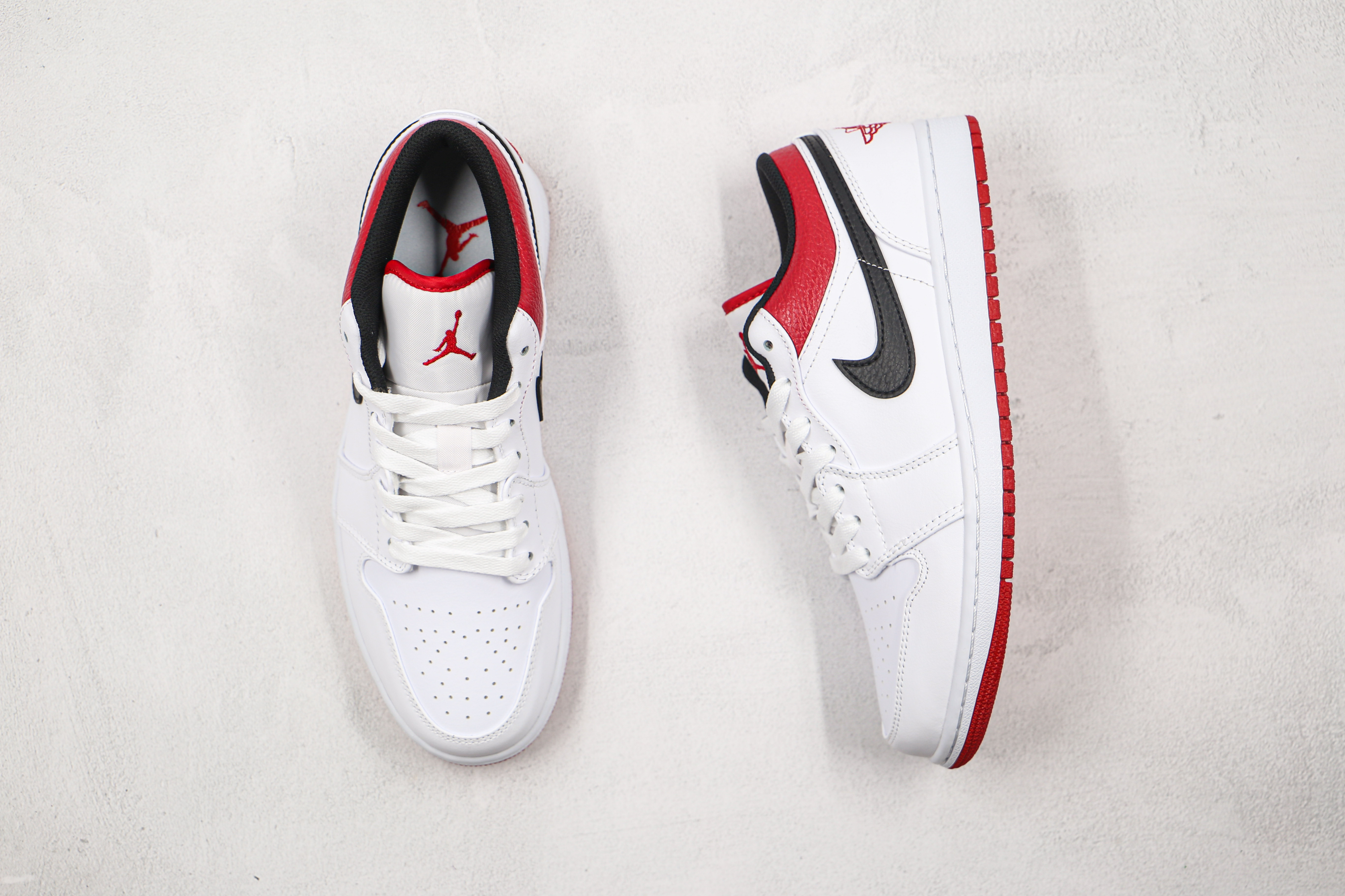 Air Jordan aj1 Low White Red Chicago