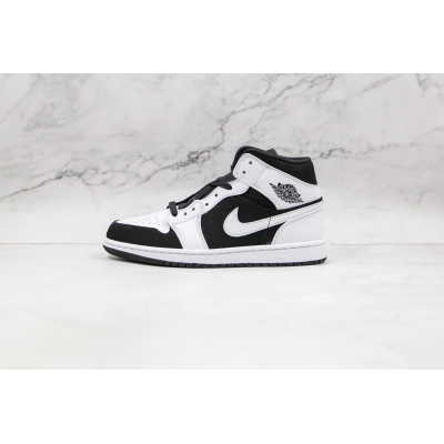 Air Jordan 1 Mid Tuxedo 01