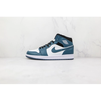 Air Jordan 1 Mid Dark Teal 01