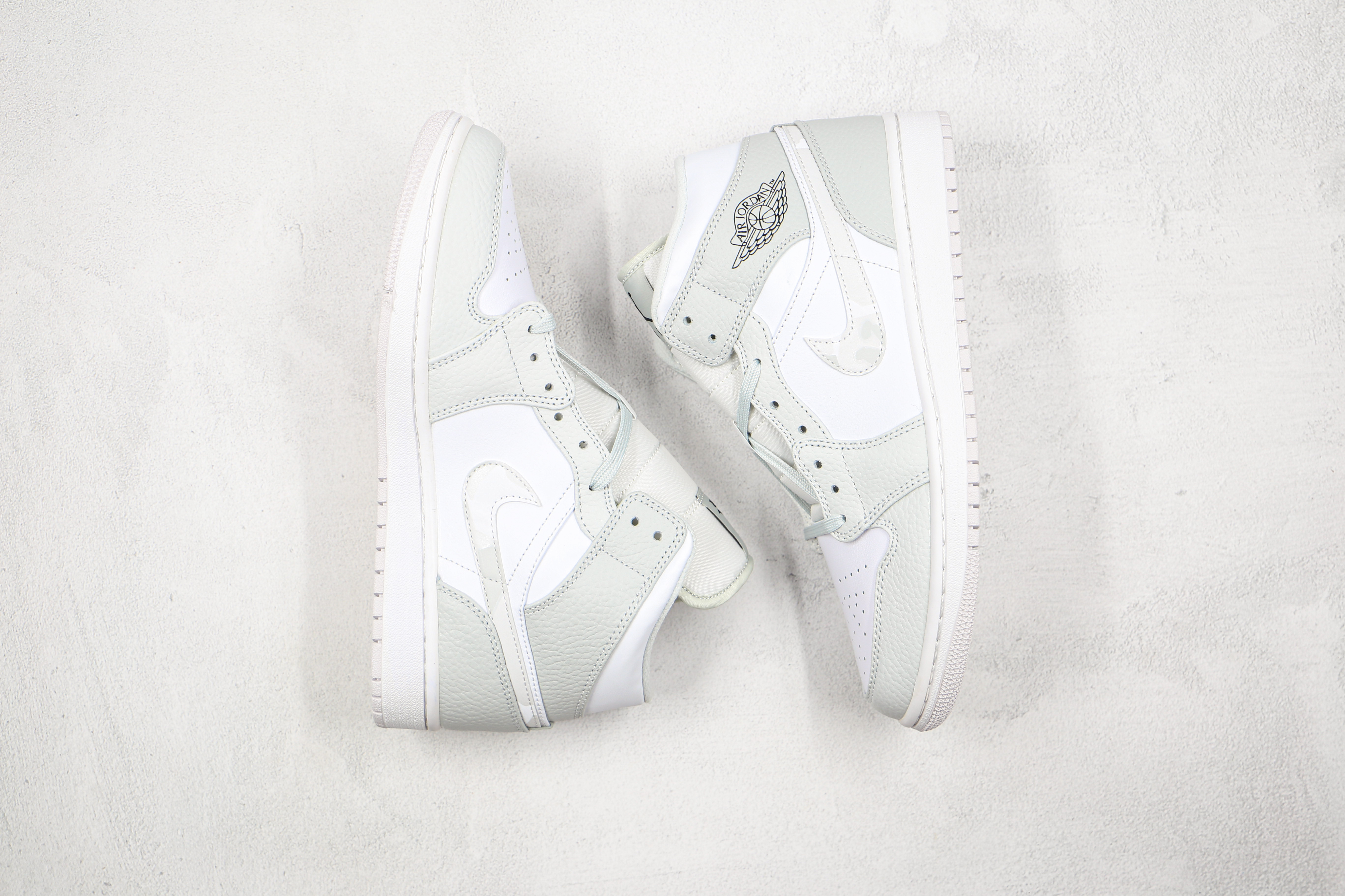 Air Jordan 1 Mid Grey Camo