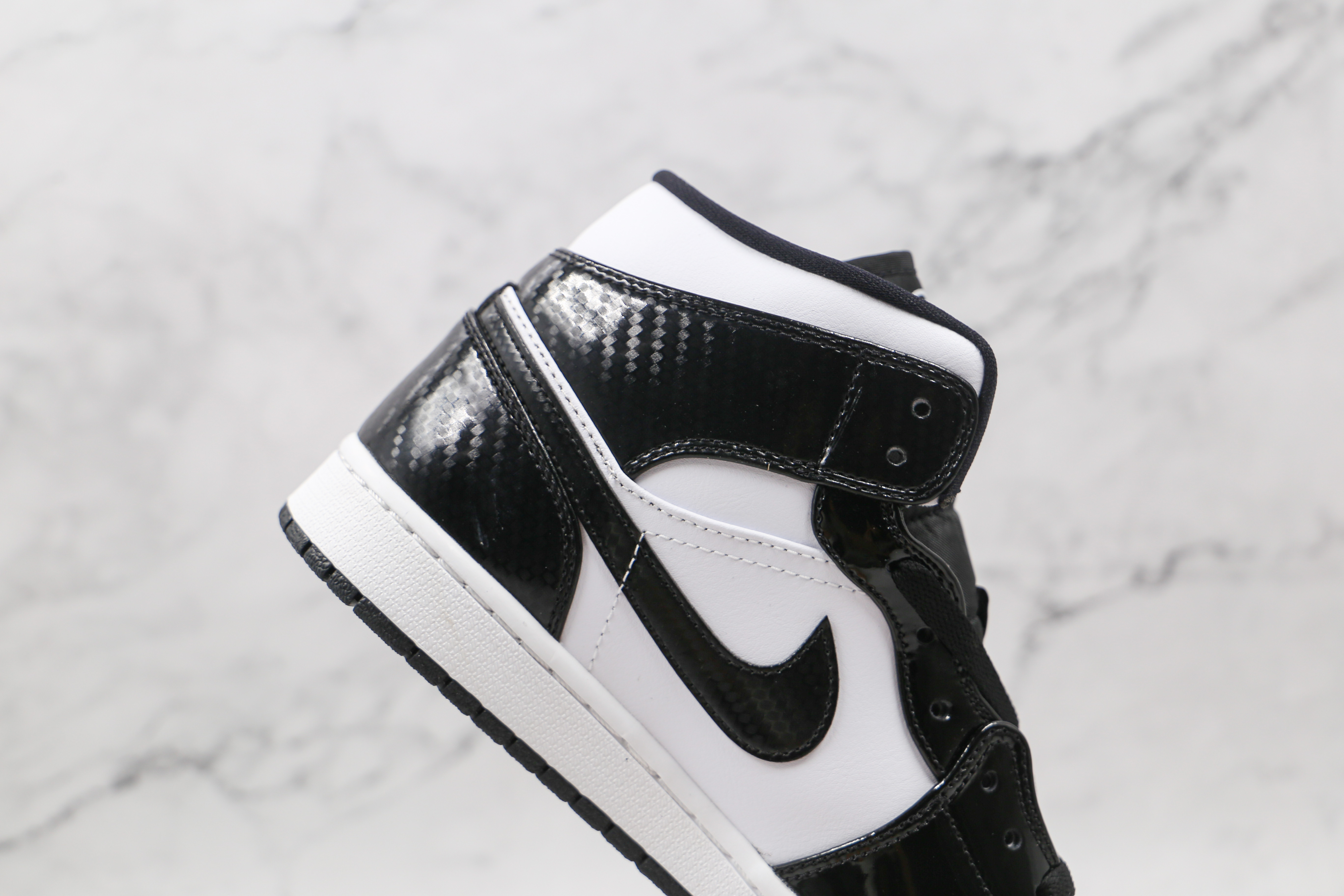 Air Jordan 1 Mid SE ASW Black and White