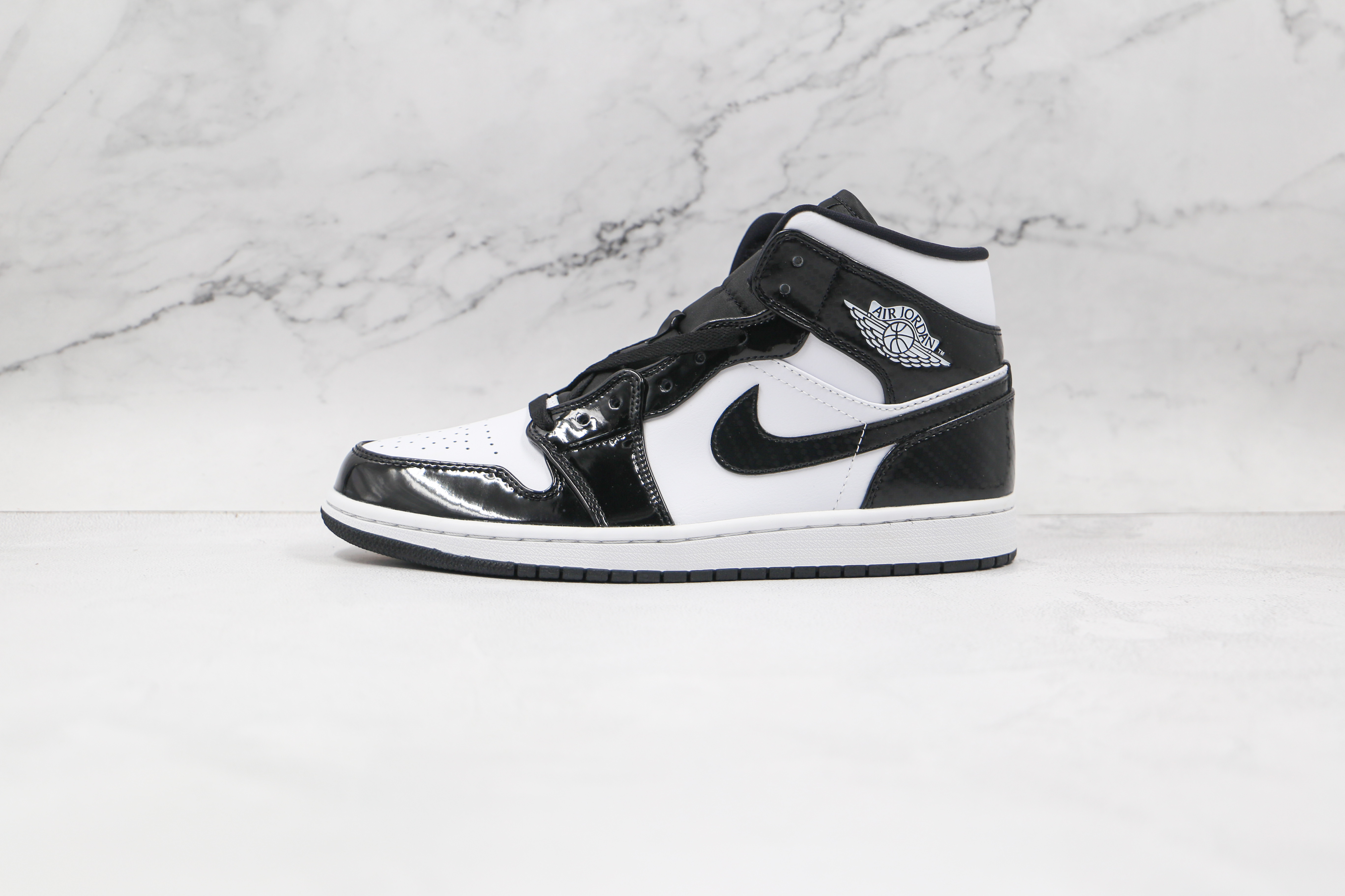 Air Jordan 1 Mid SE ASW Black and White
