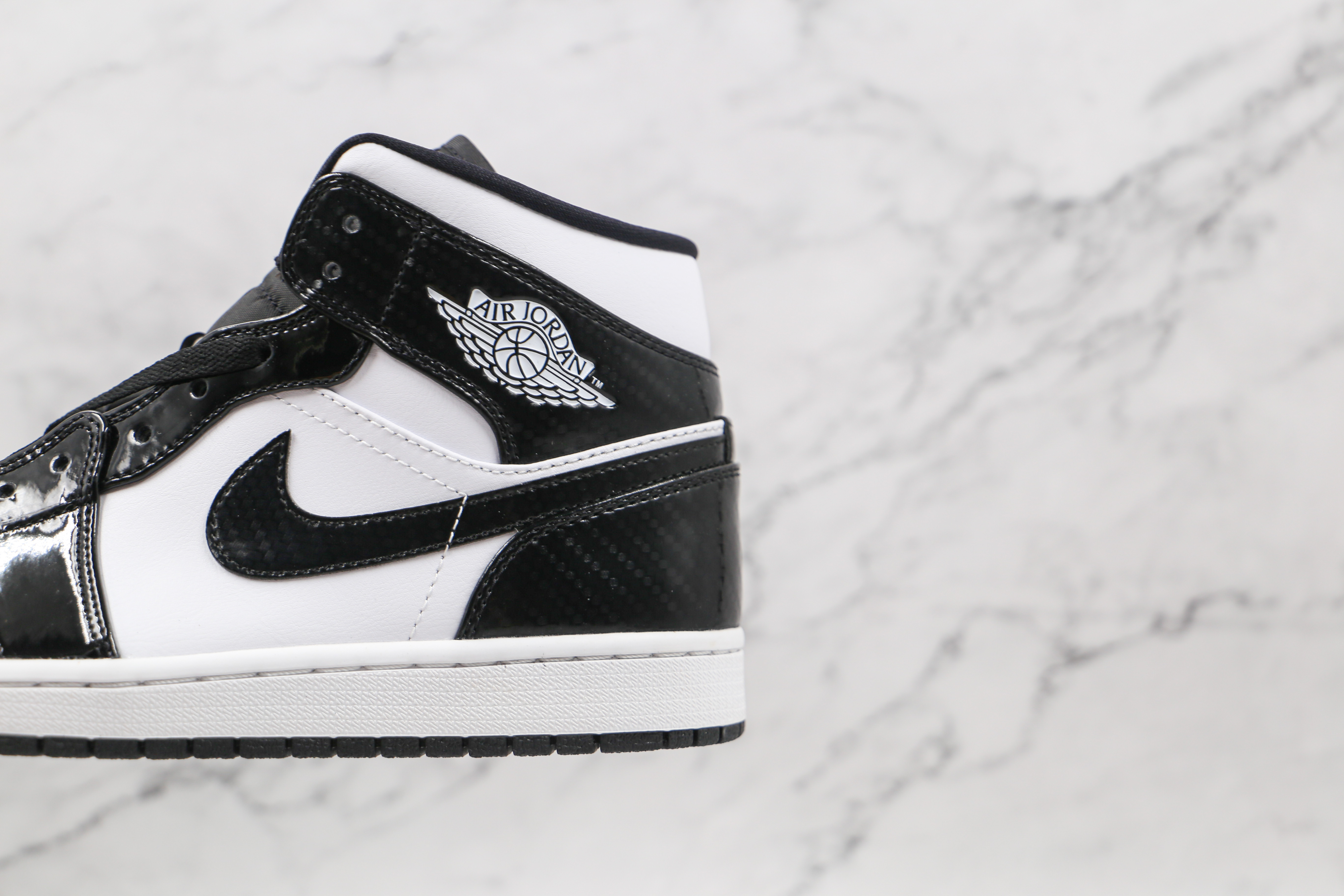 Air Jordan 1 Mid SE ASW Black and White