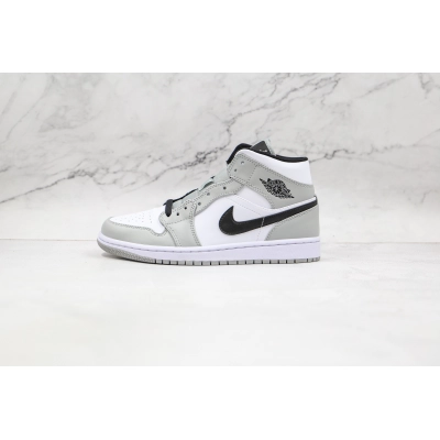 Air Jordan 1 Mid Light Smoke Grey 01