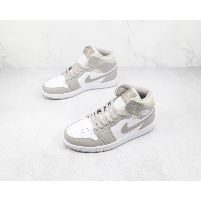 Air Jordan 1 Mid Grey Fog 02