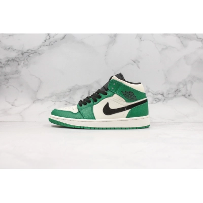 Air Jordan 1 Mid Pine Green 01