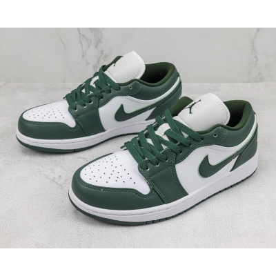 Air Jordan 1 Low Blackish Green 02