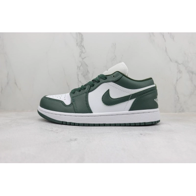 Air Jordan 1 Low Blackish Green 01
