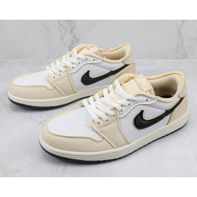 Air Jordan 1 Low Rice Gray Sponge 02