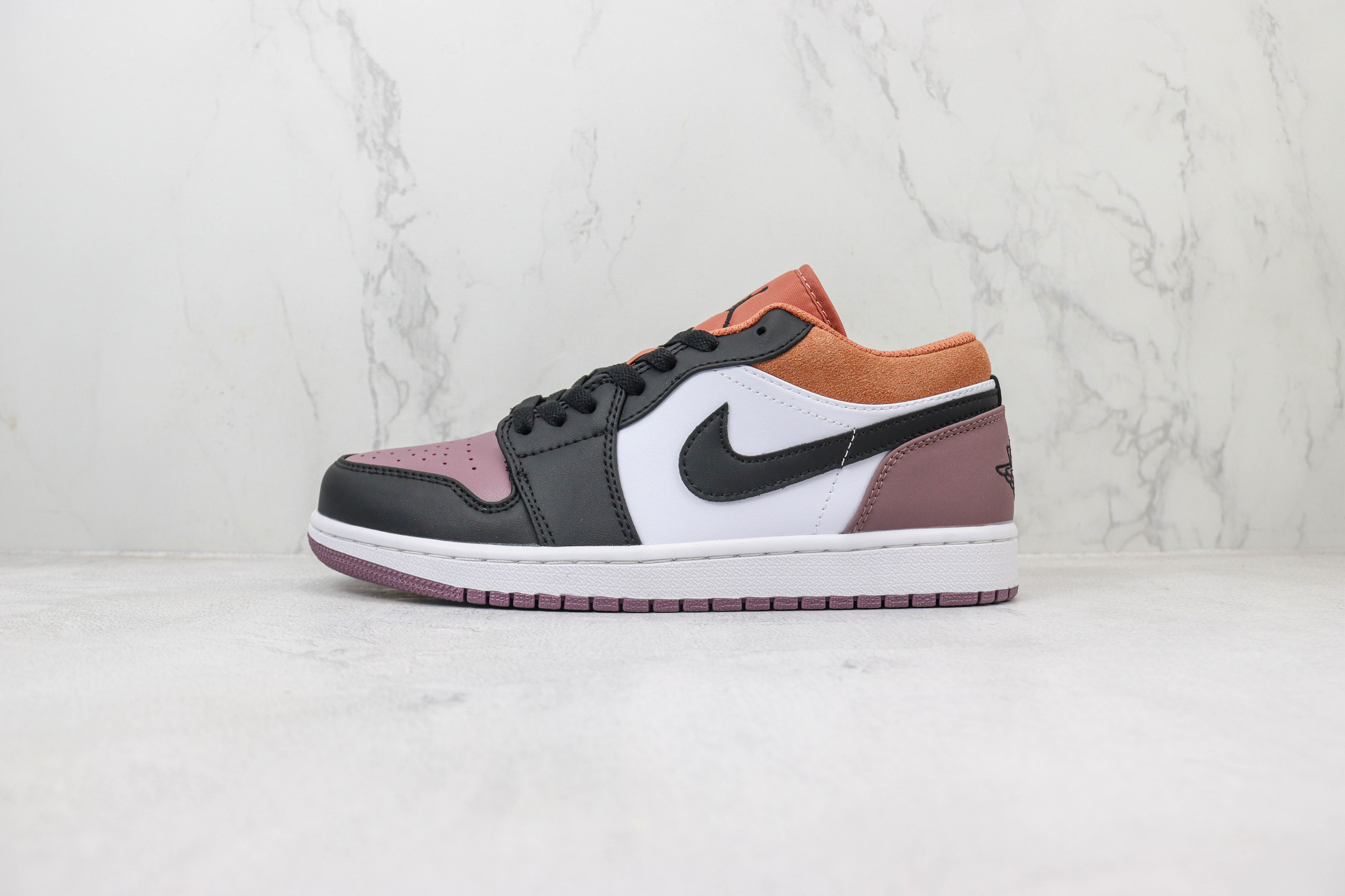 Air Jordan 1 Low White Brown Purple