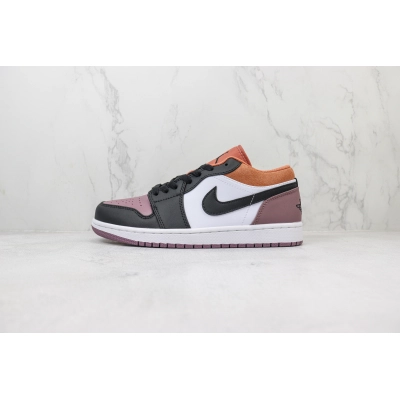 Air Jordan 1 Low White Brown Purple 01