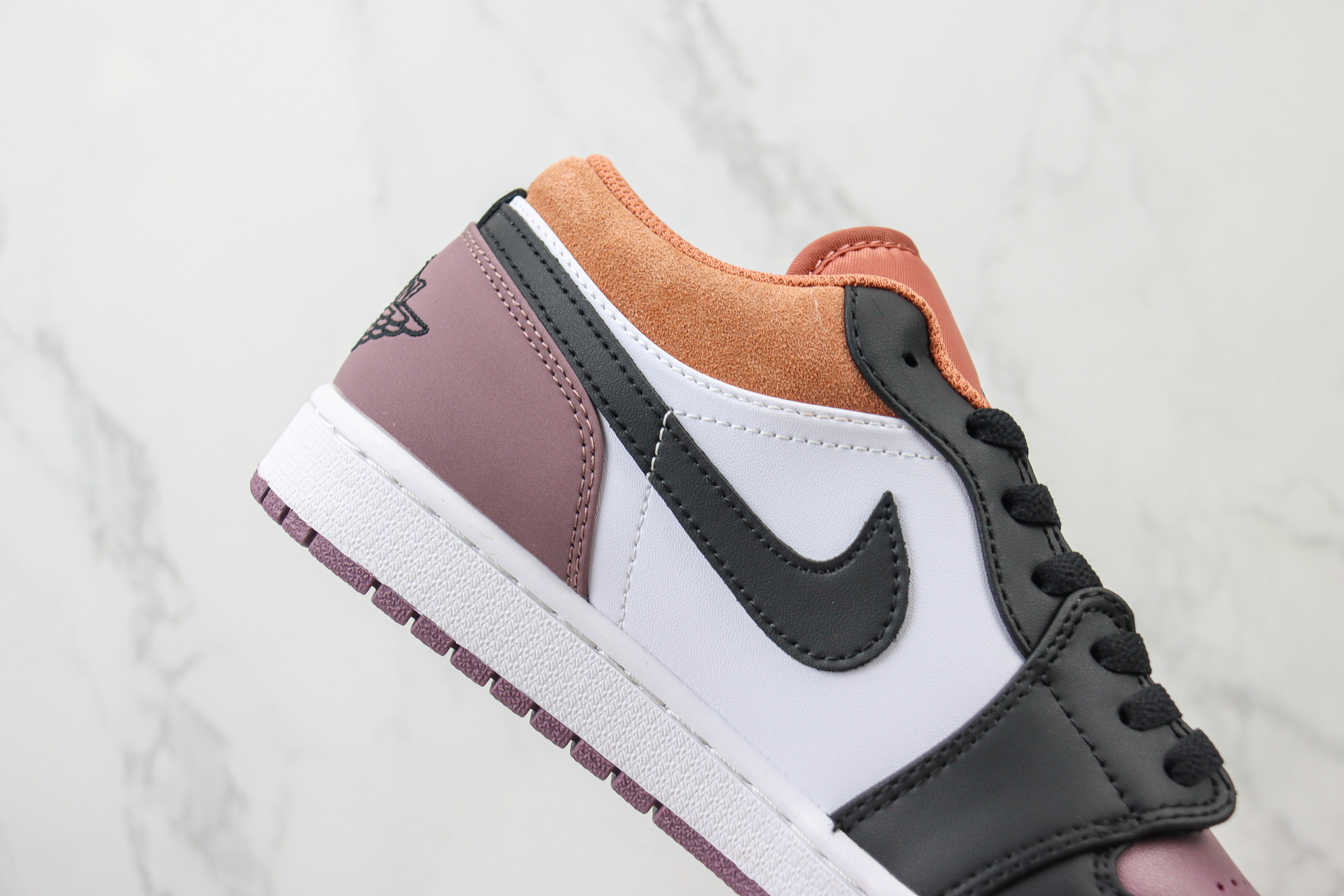 Air Jordan 1 Low White Brown Purple