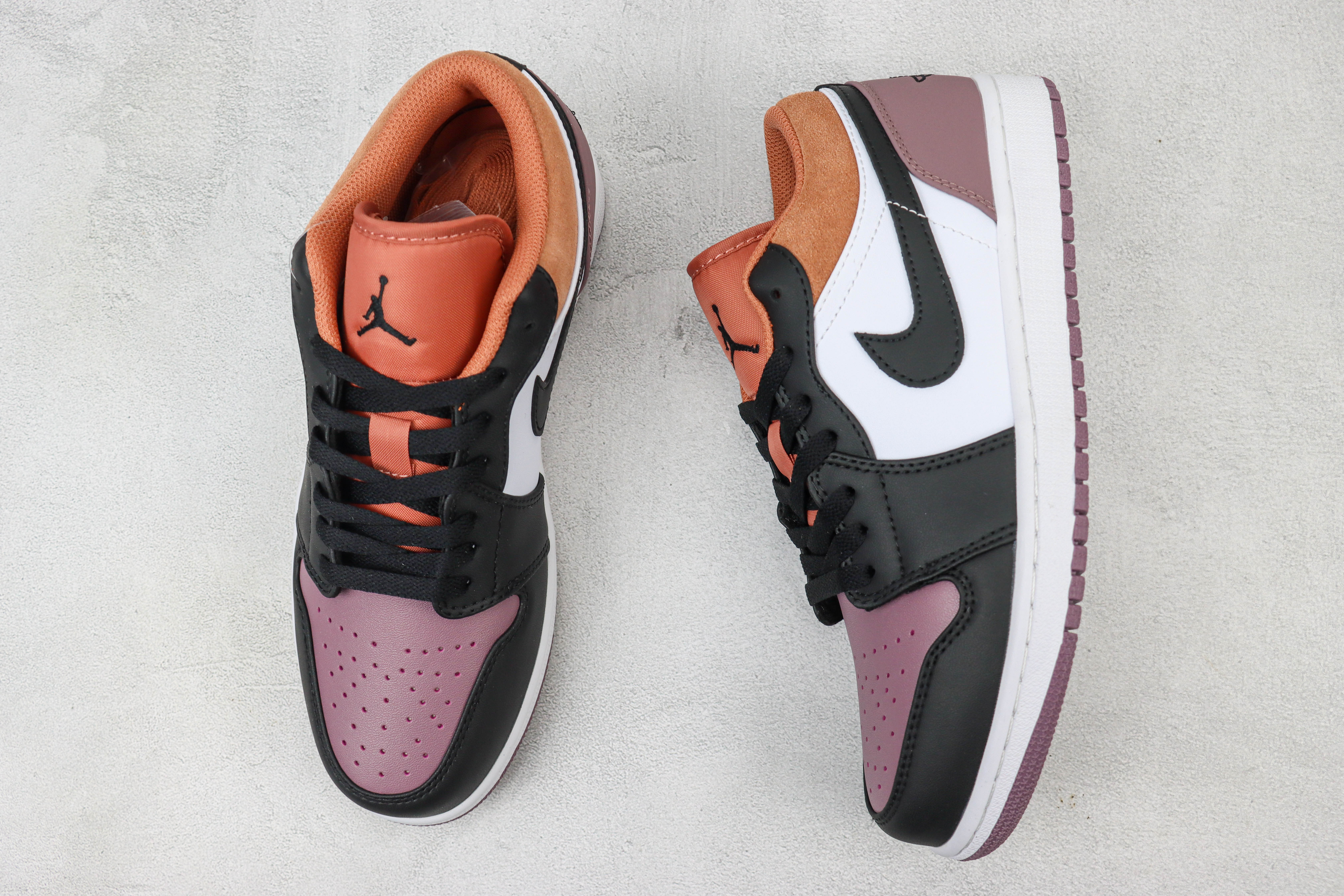 Air Jordan 1 Low White Brown Purple