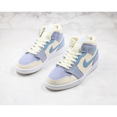 Air Jordan 1 Mid SE Sail Light Blue 02