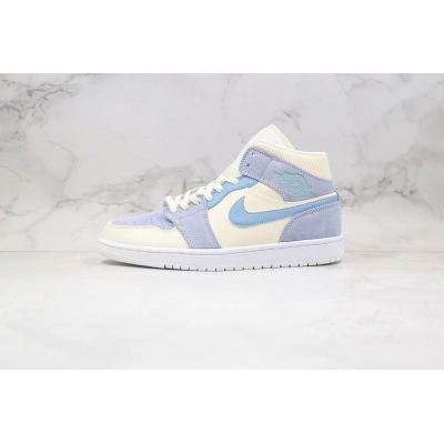 Air Jordan 1 Mid SE Sail Light Blue 01