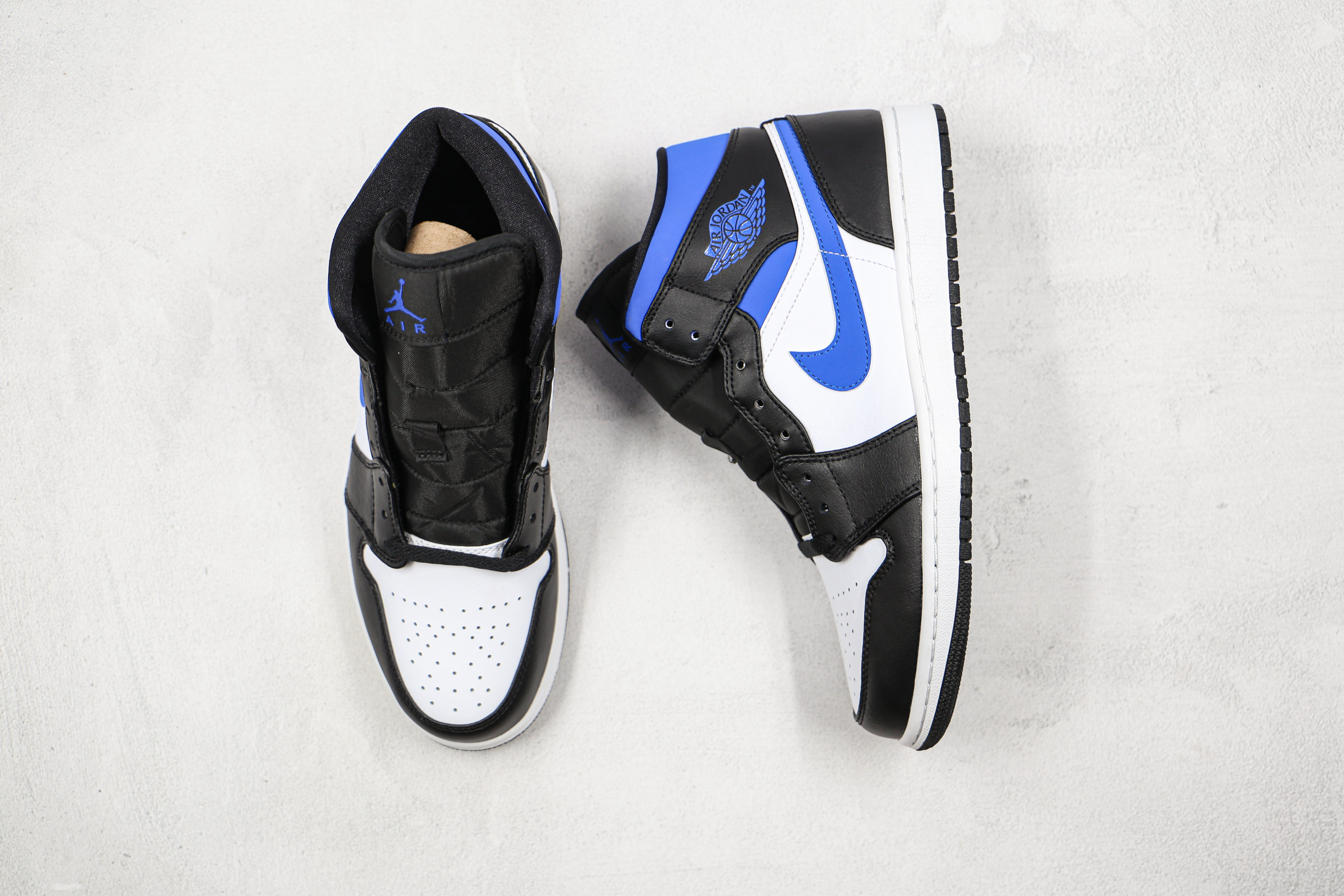 Air Jordan 1 Mid Racer Blue