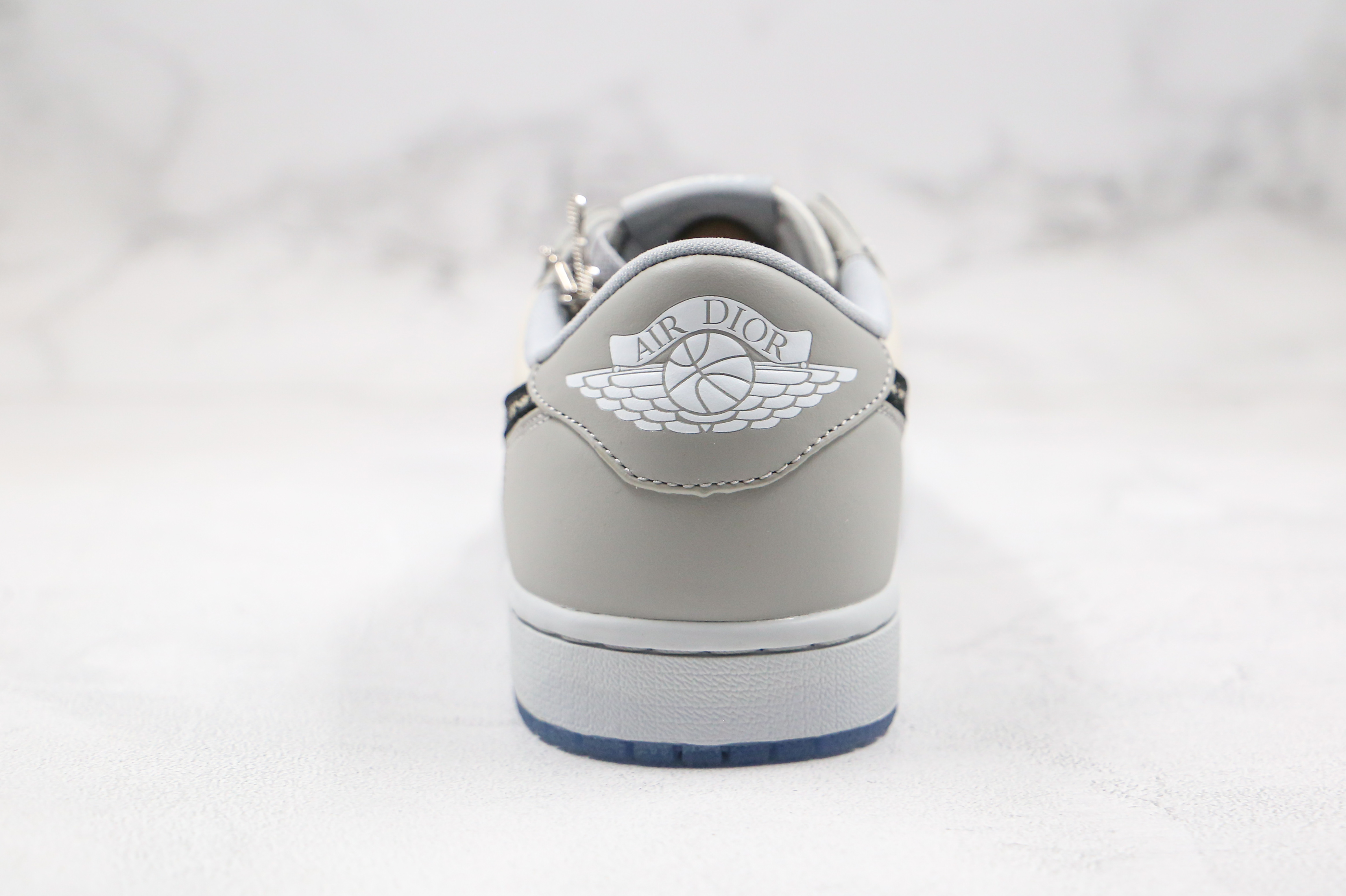 Dior x Air Jordan 1 Low Wolf Grey