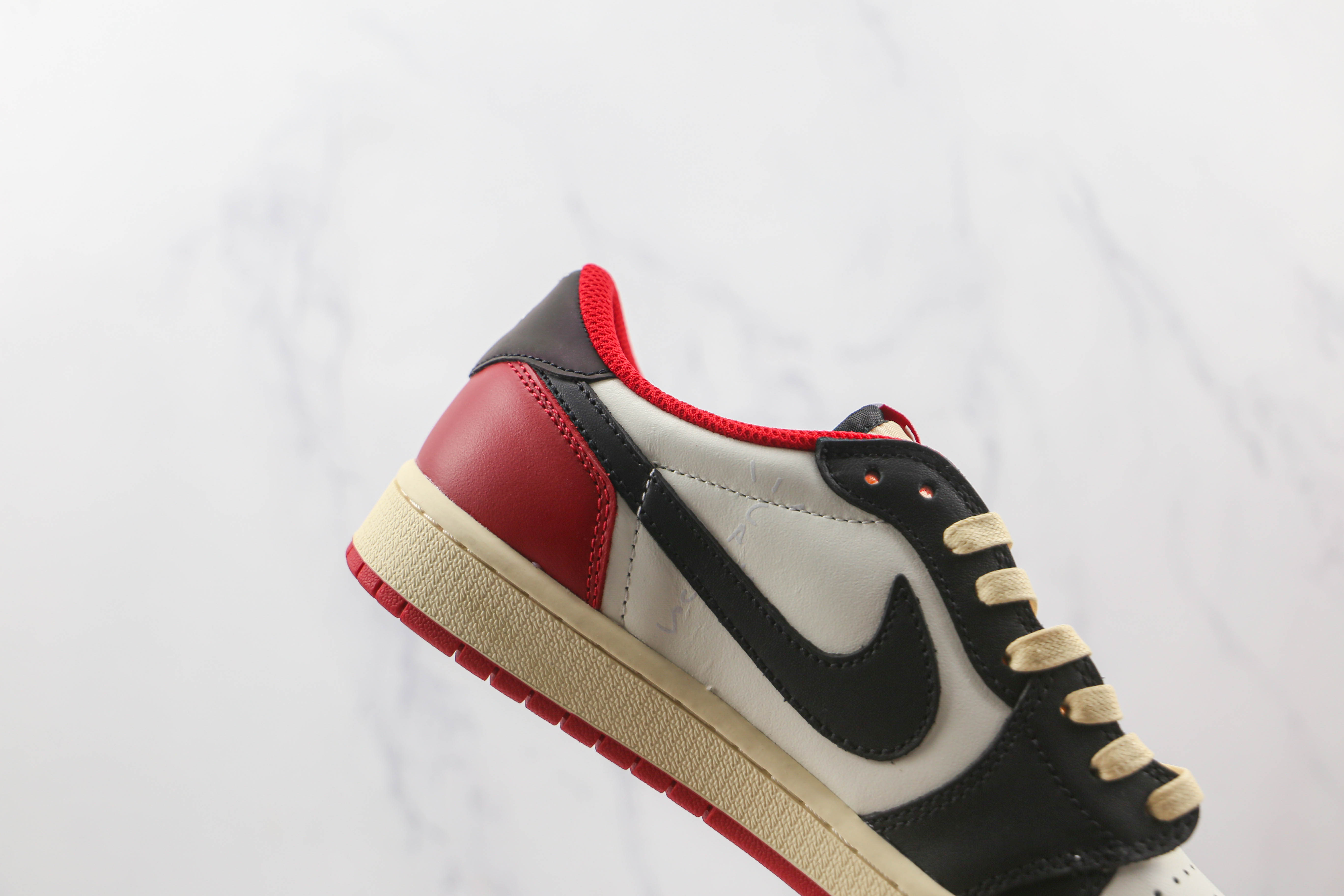 Travis Scott x Air Jordan 1 Low Black Red