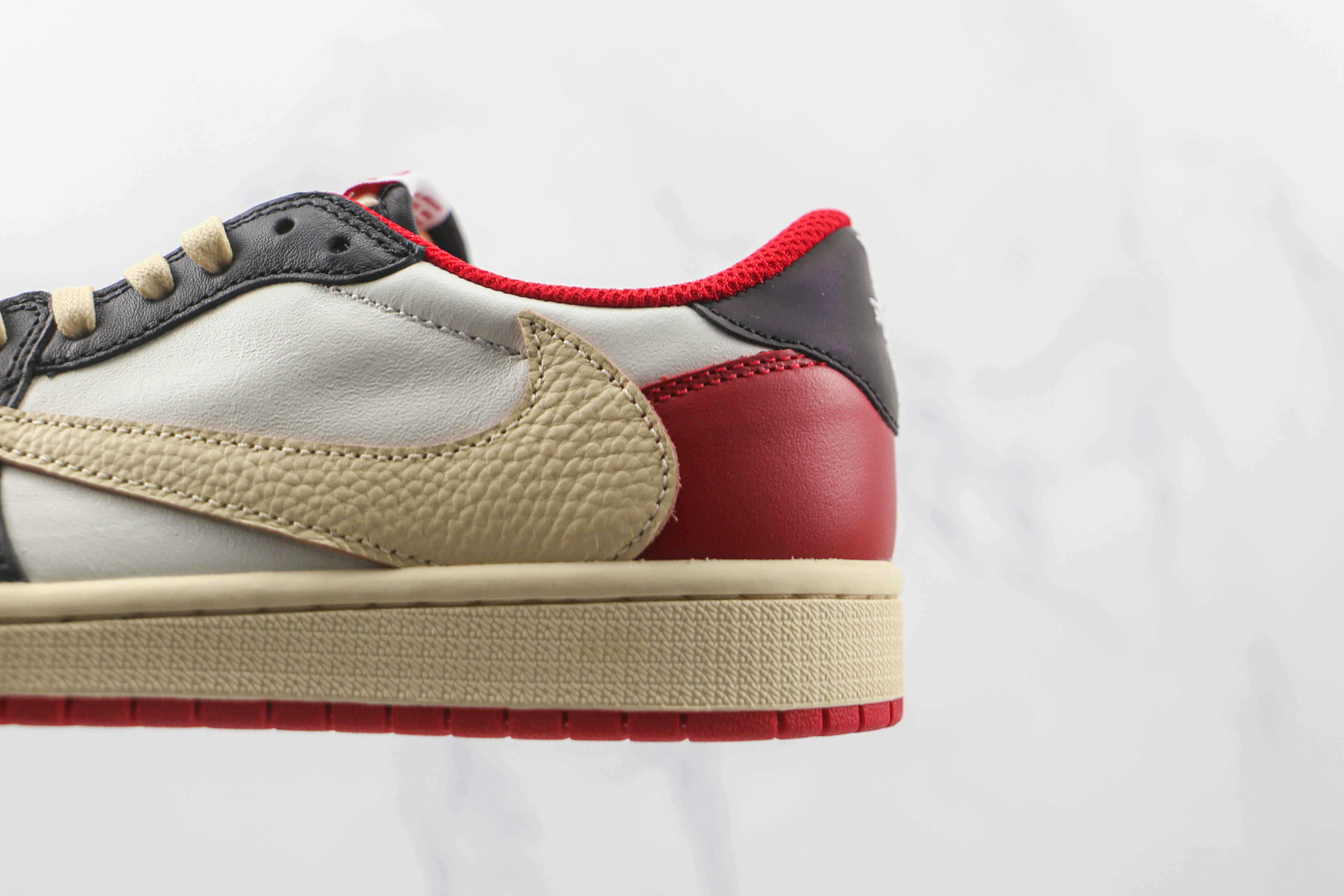 Travis Scott x Air Jordan 1 Low Black Red