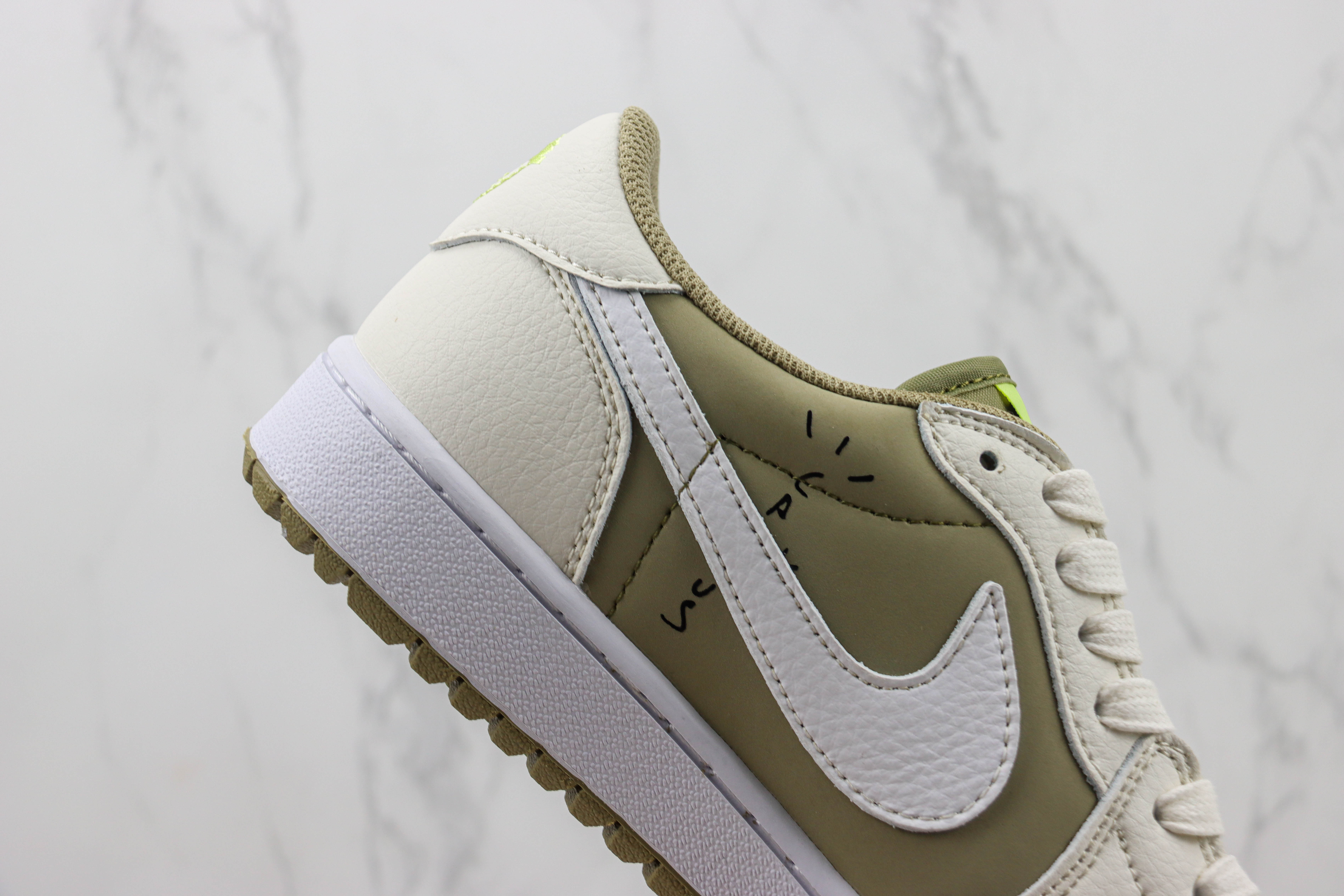 Travis Scott x Air Jordan 1 Low Golf “Olive”