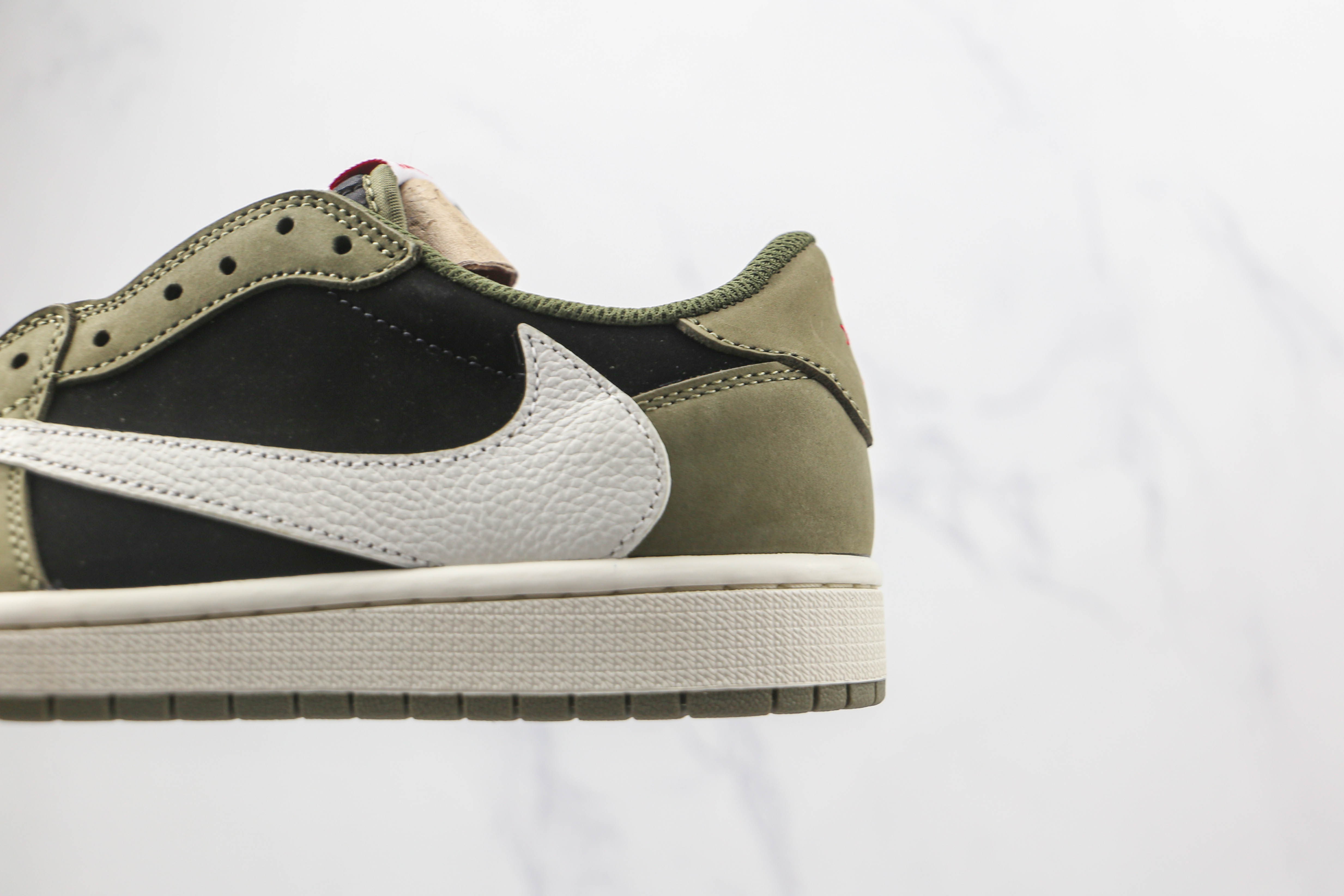 Travis Scott x Air Jordan 1 Low Green Barb