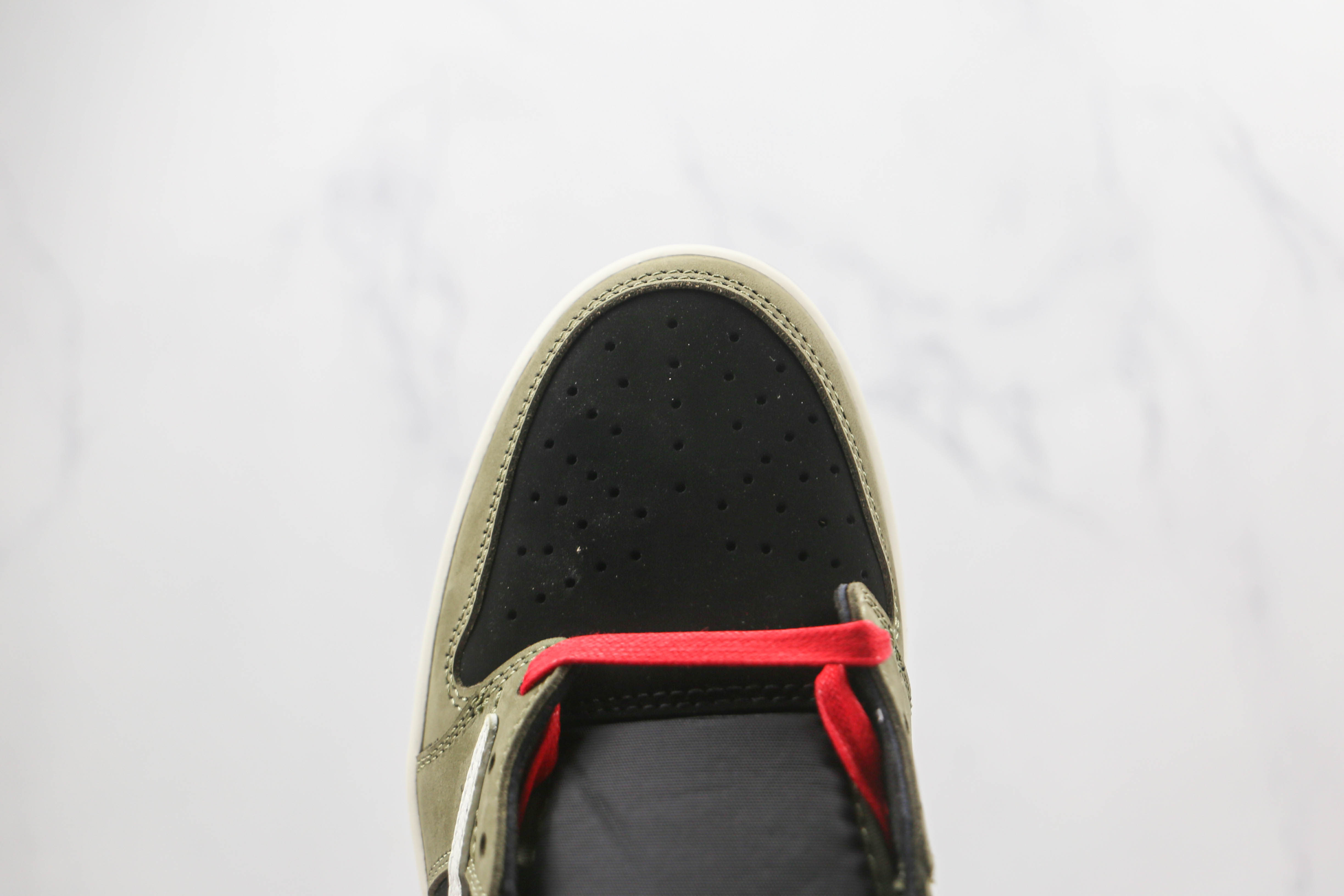 Travis Scott x Air Jordan 1 Low Green Barb