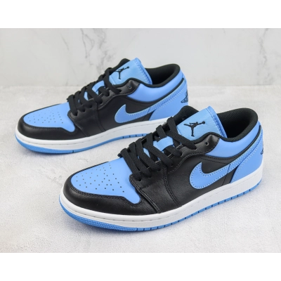 Travis Scott x Air Jordan 1 Low New Black Blue 02