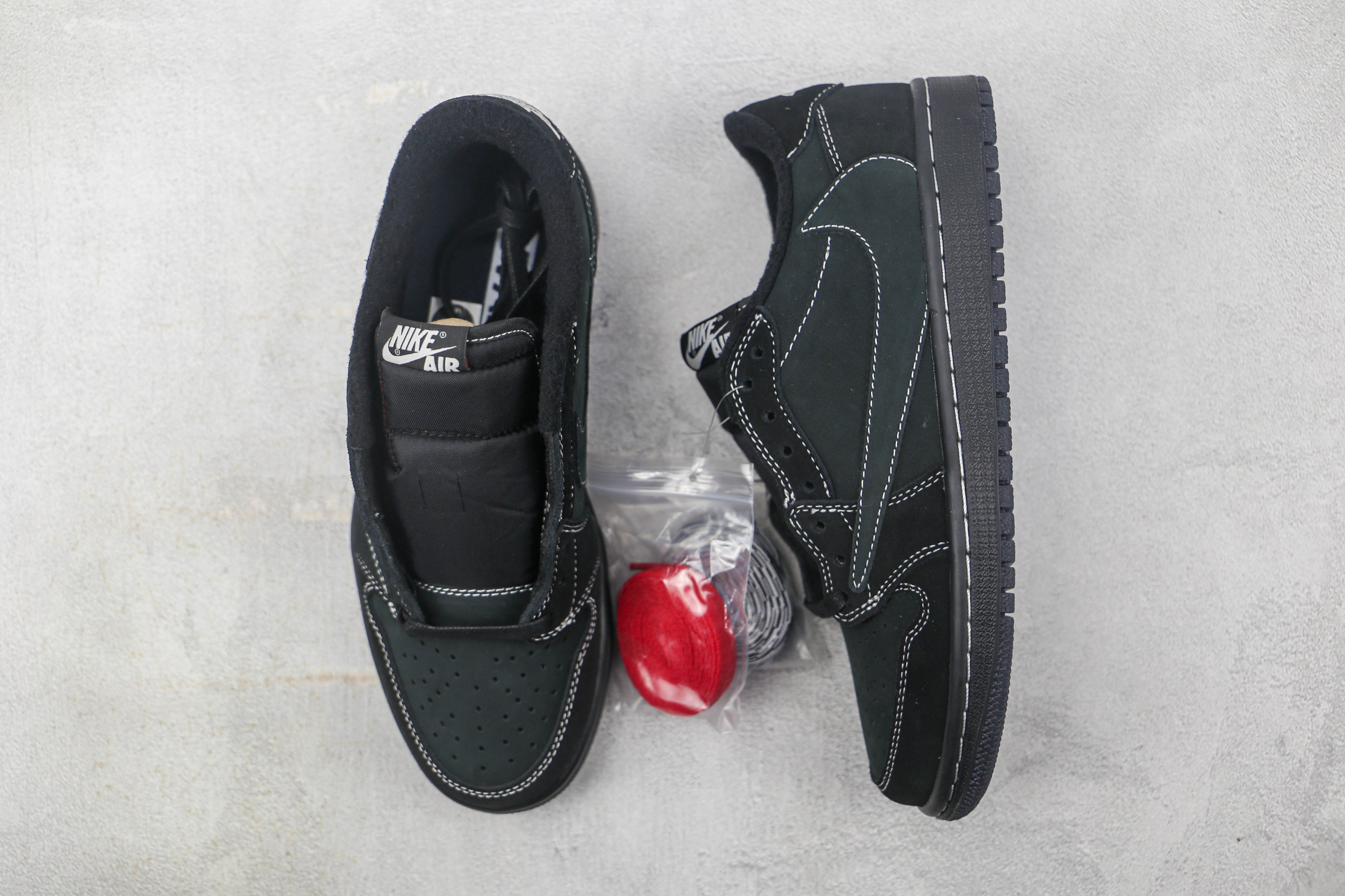 Travis Scott x Air Jordan 1 Low OG SP Black Phantom