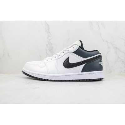 Travis Scott x Air Jordan 1 Low White Black 01