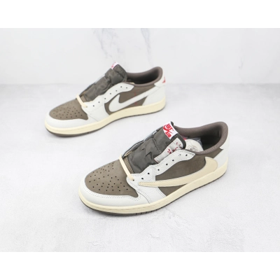 Travis Scott x Air Jordan 1 Low White BrownBarb 02