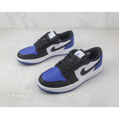 Air Jordan 1 Low Golf Black and White 02