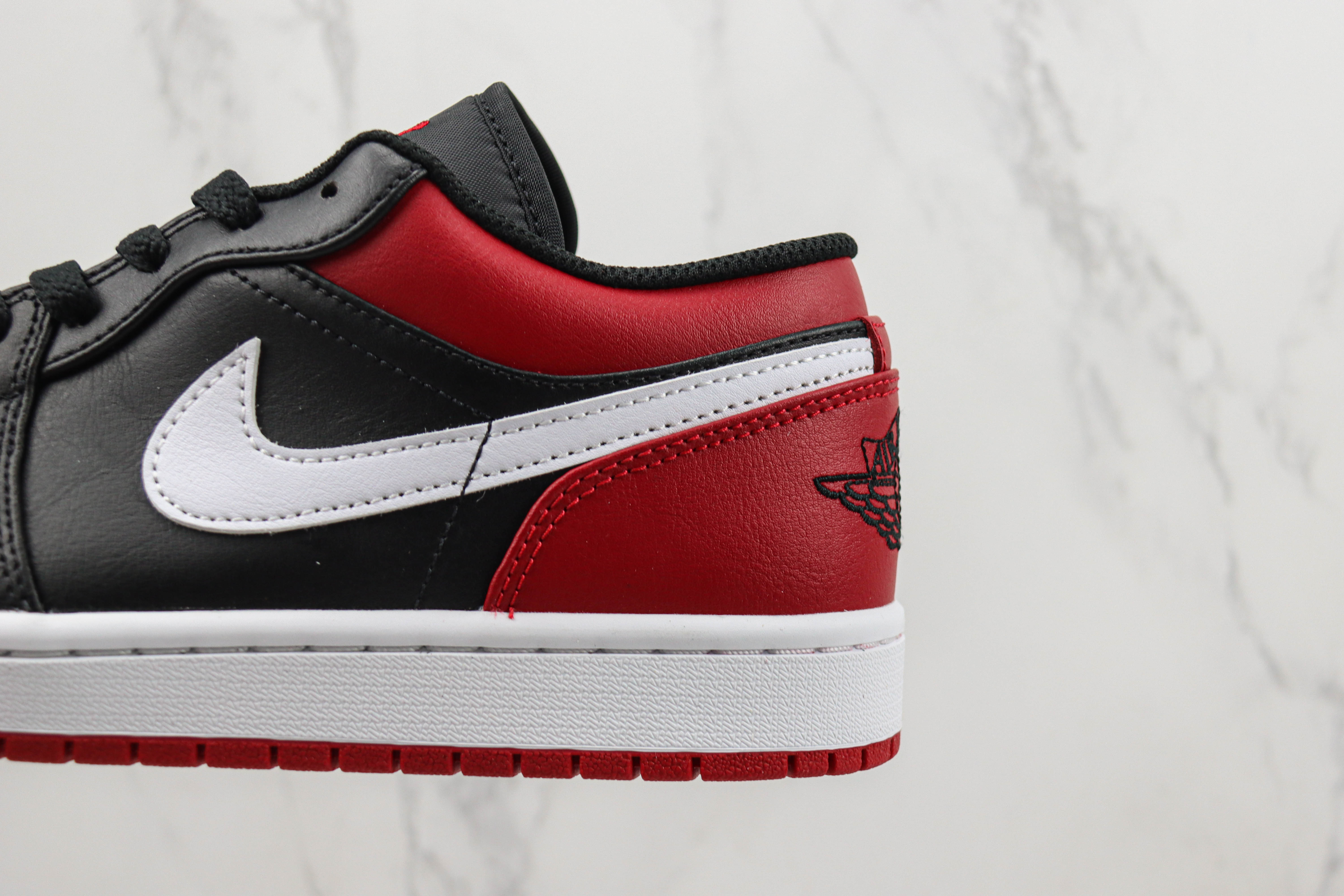 Air Jordan 1 Low Retro Black Red