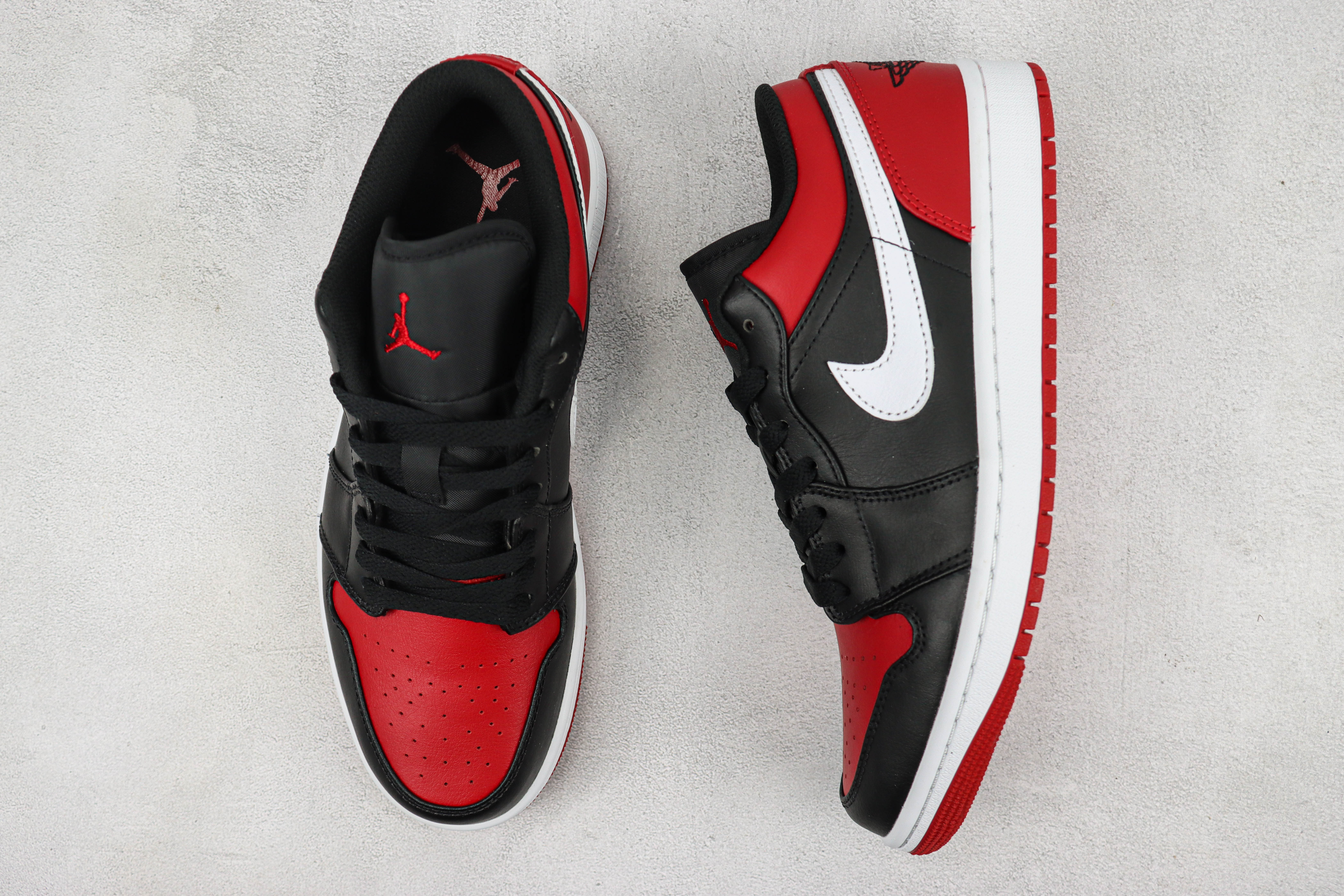 Air Jordan 1 Low Retro Black Red
