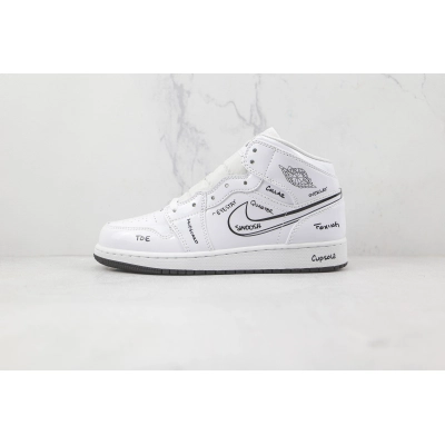 Air Jordan 1 Graffiti White 01
