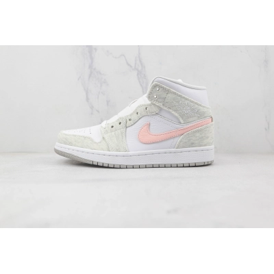 Air Jordan 1 White Ash Powder 01