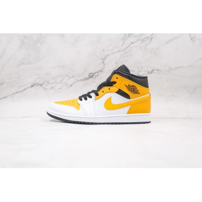 Air Jordan 1 Mid University Gold 01